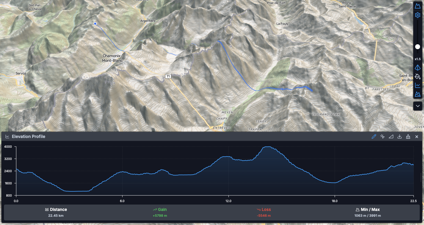 Enhanced Terrain control with hillshade and contours
